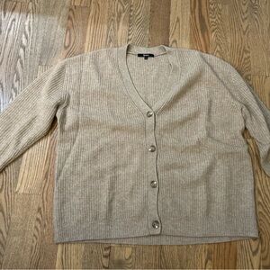 Quince 100% Cashmere Women's Cardigan Sweater